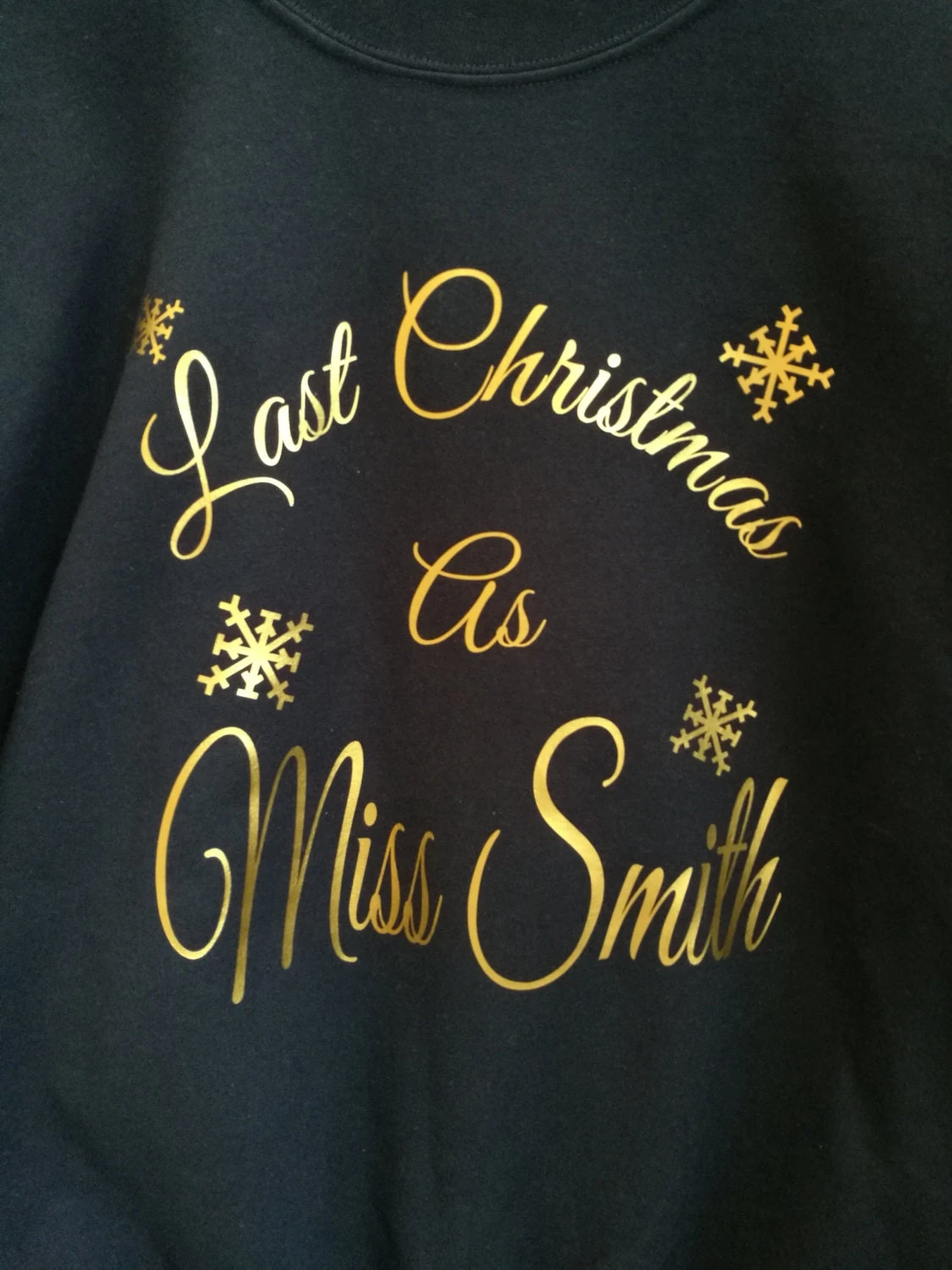 Last Christmas As Miss, Personalised Sweatshirt, Christmas Gift, Christmas Jumper, Wife To Be Gift, Christmas Sweatshirt 10 Last Christmas As Miss, Personalised Sweatshirt, Christmas Gift, Christmas Jumper, Wife To Be Gift, Christmas Sweatshirt - Image 8