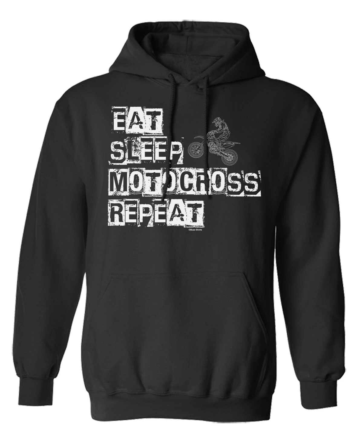 Eat Sleep MOTOCROSS Repeat Motorbike Hoodie Or Organic Sweater Birthday Christmas, Sustainable Gift 4 Eat Sleep MOTOCROSS Repeat Motorbike Hoodie Or Organic Sweater Birthday Christmas, Sustainable Gift - Image 2
