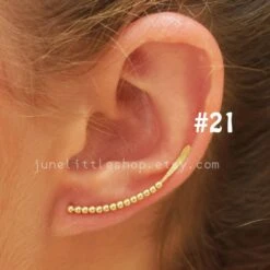 Gold Ear Climbers, Beaded Ear Climber, Champagne Ear Climber, Long Earrings, Ear Cuffs, Bar Earrings, Silver Ear Jackets Christmas Gift 19 Gold Ear Climbers, Beaded Ear Climber, Champagne Ear Climber, Long Earrings, Ear Cuffs, Bar Earrings, Silver Ear Jackets Christmas Gift -Jewellery Paradise il fullxfull.1260640200 srj2 1