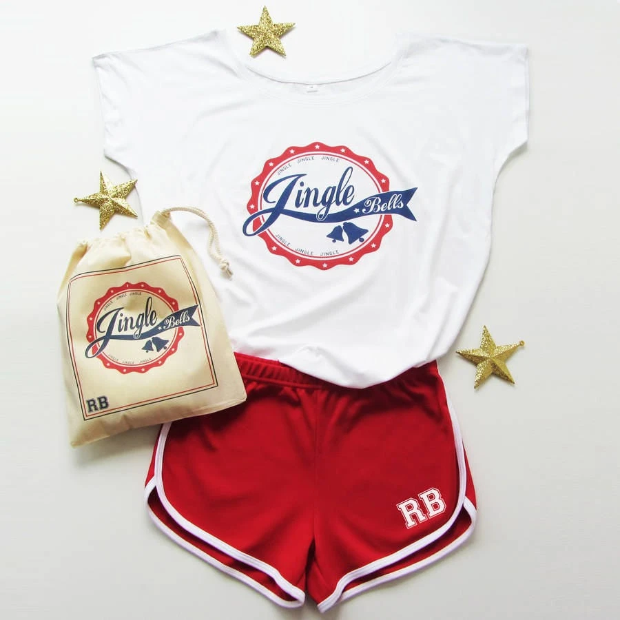 Jingle Bells, Christmas Pyjama And Loungewear Set 3 Jingle Bells, Christmas Pyjama And Loungewear Set