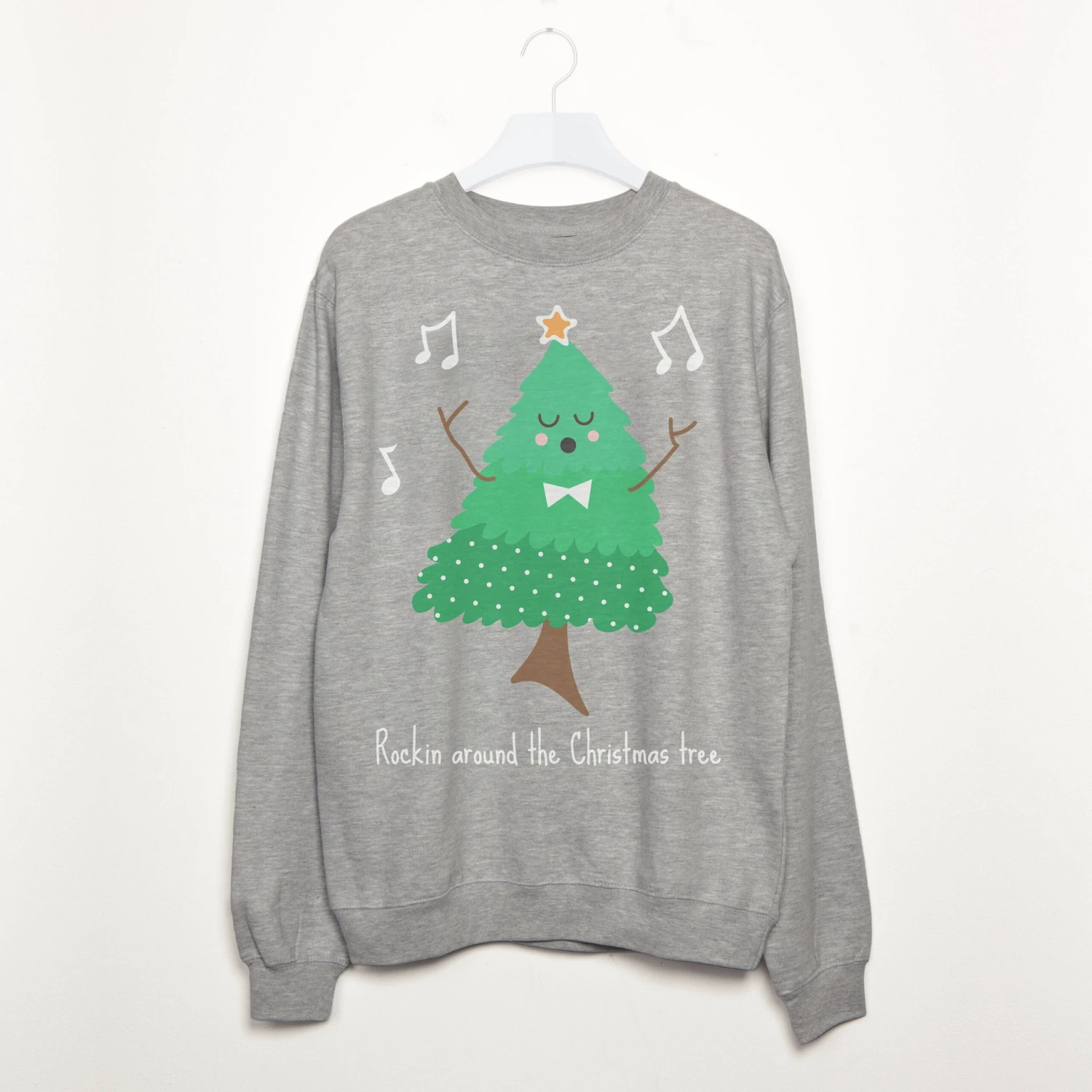 Rockin Around The Christmas Tree Women's Sweatshirt 4 Rockin Around The Christmas Tree Women's Sweatshirt - Image 2