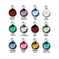 Personalised Birthstone, Initial Necklace, Birthstone Necklace, Silver Necklace, Personalised, Birthday Gift, Gift For Her, Christmas Gift 9 Personalised Birthstone, Initial Necklace, Birthstone Necklace, Silver Necklace, Personalised, Birthday Gift, Gift For Her, Christmas Gift -Jewellery Paradise il fullxfull.1334021663 is3x