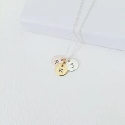 Triple Initial Necklace, Personalised Necklace, Monogram Necklace, Christmas Gift, Gift For Mum, Family Necklace, Mum Necklace, Gift For Her 9 Triple Initial Necklace, Personalised Necklace, Monogram Necklace, Christmas Gift, Gift For Mum, Family Necklace, Mum Necklace, Gift For Her -Jewellery Paradise il fullxfull.1339691778 bq59