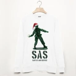 Sas Santa's Air Service Men's Christmas Sweatshirt