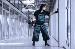 KIOTO Printed Pants Comfortable Cotton Samurai Style Pants Hand Printed Hand Made Qualitypockets Black Modern Samurai Style Christmas Gift