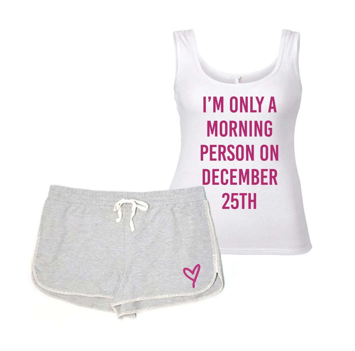 Christmas Pyjamas PJ's I'm Only A Morning Person On December 25th 3 Christmas Pyjamas PJ's I'm Only A Morning Person On December 25th