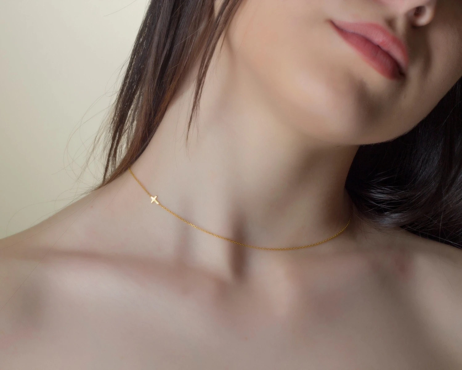 Christmas Gifts, 14k Gold Necklace, Silver, Meghan Markle, Cross Necklace, Letter, Initial,Sideways Necklace, Tiny Letter Necklace 3 Christmas Gifts, 14k Gold Necklace, Silver, Meghan Markle, Cross Necklace, Letter, Initial,Sideways Necklace, Tiny Letter Necklace