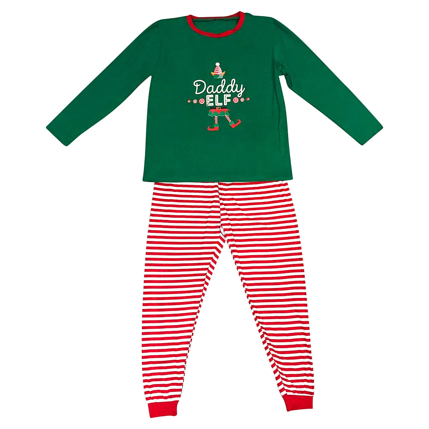 Elf Pyjamas Christmas Family PJs Pajamas Matching Set Dad Mum Cheeky Little Elves Men Women Girl Boy Xmas Nightwear Outfit 4 Elf Pyjamas Christmas Family PJs Pajamas Matching Set Dad Mum Cheeky Little Elves Men Women Girl Boy Xmas Nightwear Outfit - Image 2