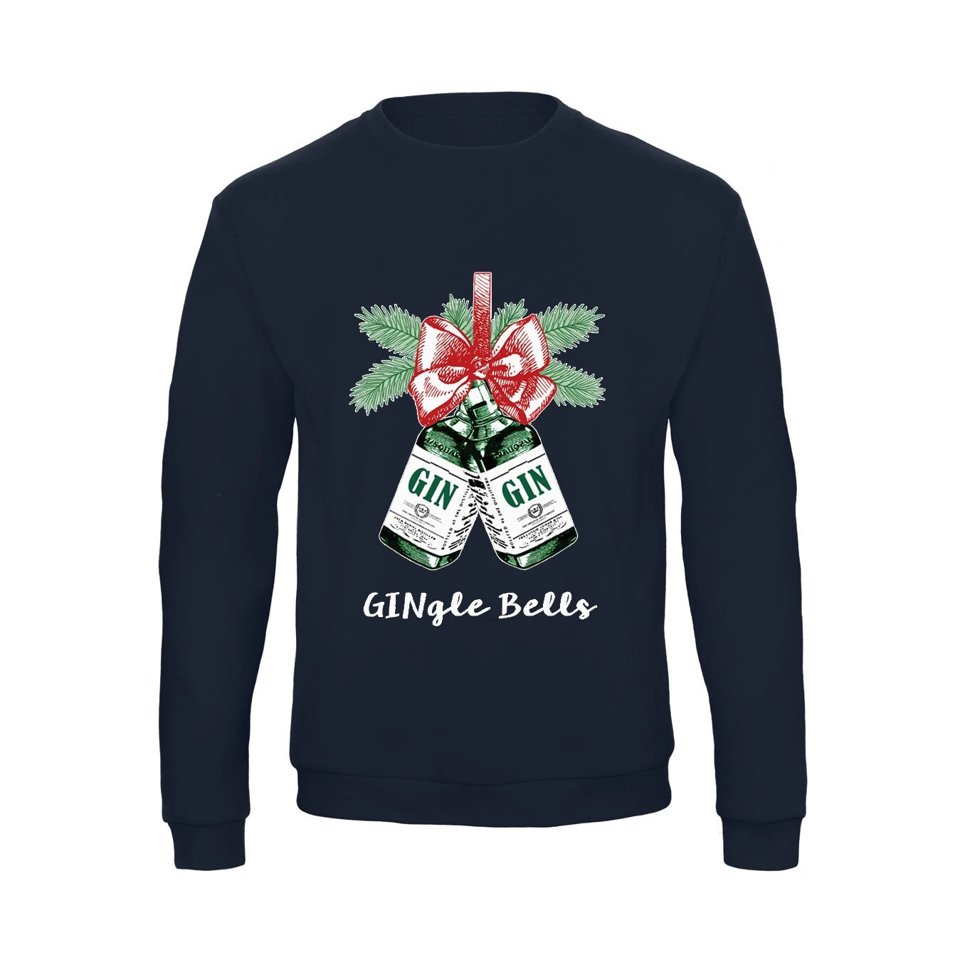 Gingle Bells®, Christmas Jumper, Gin Sweatshirt, Gin, Xmas Jumper, Unisex Christmas Jumper, Womens Christmas Jumper, Mens Christmas Jumper 5 Gingle Bells®, Christmas Jumper, Gin Sweatshirt, Gin, Xmas Jumper, Unisex Christmas Jumper, Womens Christmas Jumper, Mens Christmas Jumper - Image 3