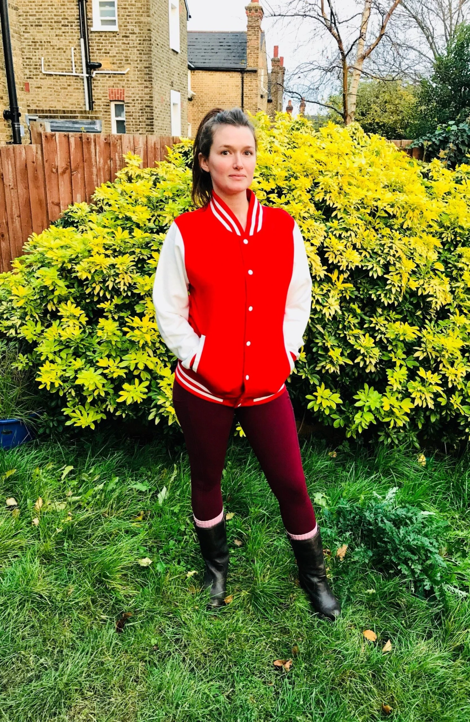 Kawaii Red White Varsity Jacket Handmade Applique Cardigan Jacket Hearts Applique Eye Applique Designer Jacket Christmas Gift 3 Kawaii Red White Varsity Jacket Handmade Applique Cardigan Jacket Hearts Applique Eye Applique Designer Jacket Christmas Gift