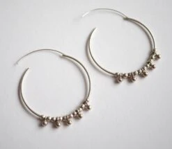 Christmas Gift - Sterling Silver Boho Hoop Earrings - Drop Round Earrings - Circle Silver Earrings - Minimalist Jewels - Thin Earrings 14 Christmas Gift - Sterling Silver Boho Hoop Earrings - Drop Round Earrings - Circle Silver Earrings - Minimalist Jewels - Thin Earrings -Jewellery Paradise il fullxfull.1689471100 n6s5