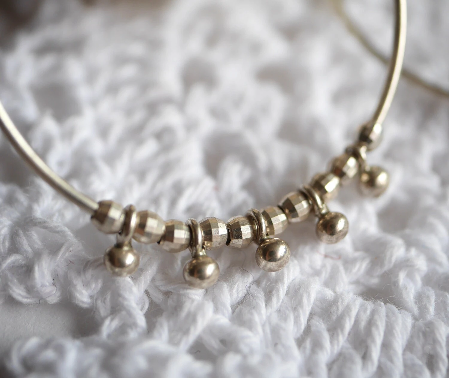 Christmas Gift - Sterling Silver Boho Hoop Earrings - Drop Round Earrings - Circle Silver Earrings - Minimalist Jewels - Thin Earrings 8 Christmas Gift - Sterling Silver Boho Hoop Earrings - Drop Round Earrings - Circle Silver Earrings - Minimalist Jewels - Thin Earrings - Image 6