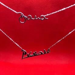 Actual Handwriting Necklace, Meaningful Personalized Necklace, Bridesmaid Jewelry, Christmas Gifts, Handwriting Necklace, Sterling Silver 13 Actual Handwriting Necklace, Meaningful Personalized Necklace, Bridesmaid Jewelry, Christmas Gifts, Handwriting Necklace, Sterling Silver -Jewellery Paradise il fullxfull.1725833237 lkdt