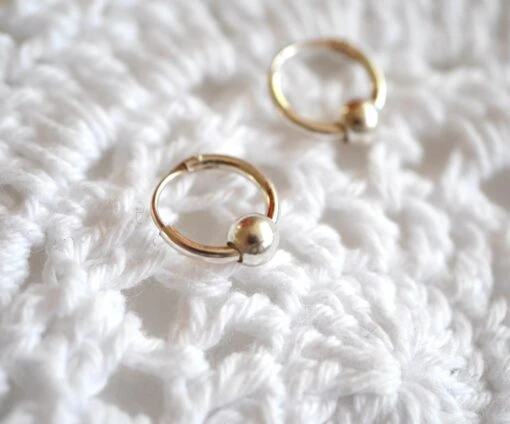 Christmas Gift - Sterling Silver Hoop Earrings -Round Earrings - Circle Silver Earrings - Minimalist Jewels - Thin Earrings - Boho Ear -Jewellery Paradise il fullxfull.1741474777 3zl1