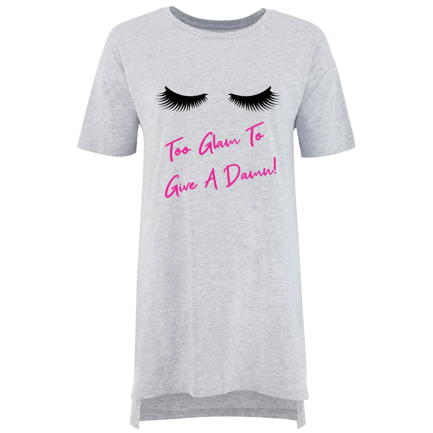 Oversized Lashes Too GLam To Give A Damn Nightie Mothers Day Mum Present Birthday Christmas Pet Present 3 Oversized Lashes Too GLam To Give A Damn Nightie Mothers Day Mum Present Birthday Christmas Pet Present