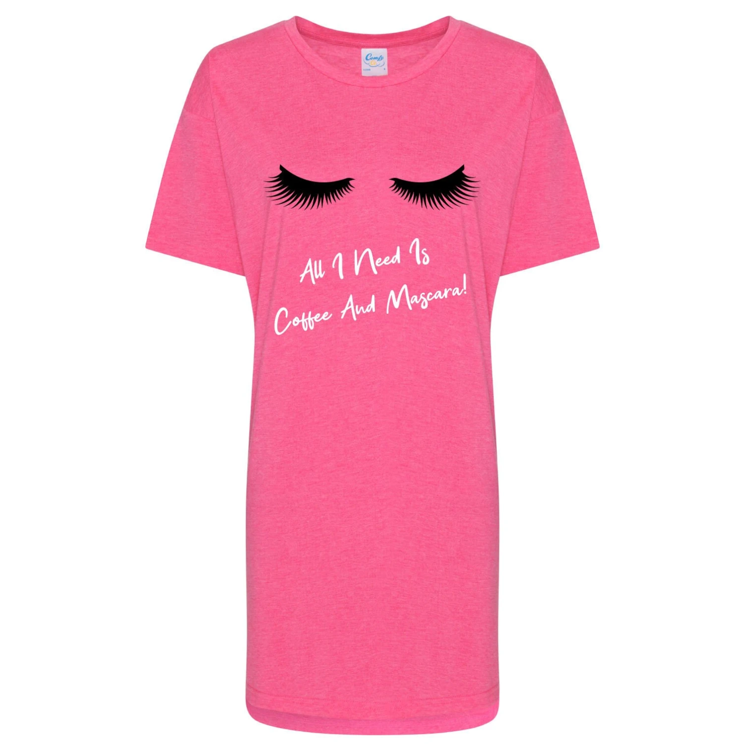 Oversized Lashes Nightie All I Need Is Coffee And Mascara Mothers Day Mum Present Birthday Christmas Pet Present 3 Oversized Lashes Nightie All I Need Is Coffee And Mascara Mothers Day Mum Present Birthday Christmas Pet Present