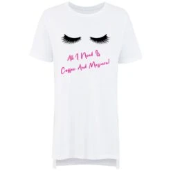 Oversized Lashes Nightie All I Need Is Coffee And Mascara Mothers Day Mum Present Birthday Christmas Pet Present 8 Oversized Lashes Nightie All I Need Is Coffee And Mascara Mothers Day Mum Present Birthday Christmas Pet Present -Jewellery Paradise il fullxfull.1767793540 jc79