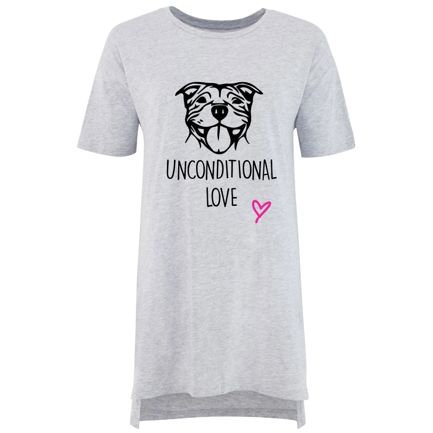 Oversized Staffordshire Bull Terrier Nightie Unconditional Love Mothers Day Mum Present Birthday Christmas Pet Present 3 Oversized Staffordshire Bull Terrier Nightie Unconditional Love Mothers Day Mum Present Birthday Christmas Pet Present