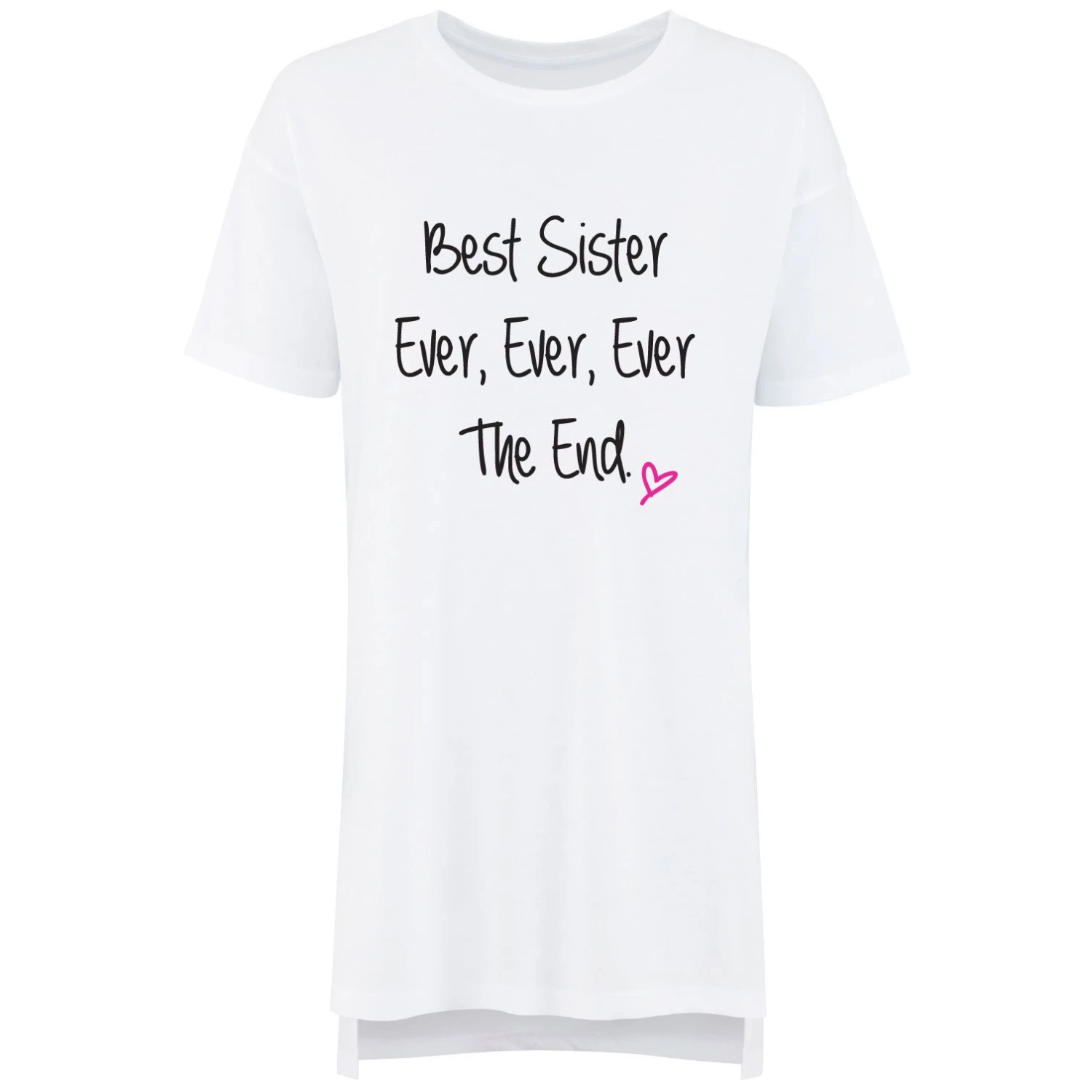 Oversized Best Sister Ever Nightie Mothers Day Mum Present Birthday Christmas 6 Oversized Best Sister Ever Nightie Mothers Day Mum Present Birthday Christmas - Image 4