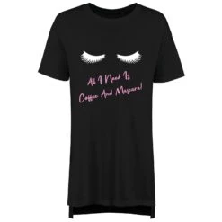 Oversized Lashes Nightie All I Need Is Coffee And Mascara Mothers Day Mum Present Birthday Christmas Pet Present 9 Oversized Lashes Nightie All I Need Is Coffee And Mascara Mothers Day Mum Present Birthday Christmas Pet Present -Jewellery Paradise il fullxfull.1815247071 1990