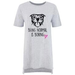 Oversized Staffy Nightie Being Normal Is Boring Mothers Day Mum Present Birthday Christmas Pet Present Staffordshire Bull Terrier 5 Oversized Staffy Nightie Being Normal Is Boring Mothers Day Mum Present Birthday Christmas Pet Present Staffordshire Bull Terrier -Jewellery Paradise il fullxfull.1816813222 fjd7