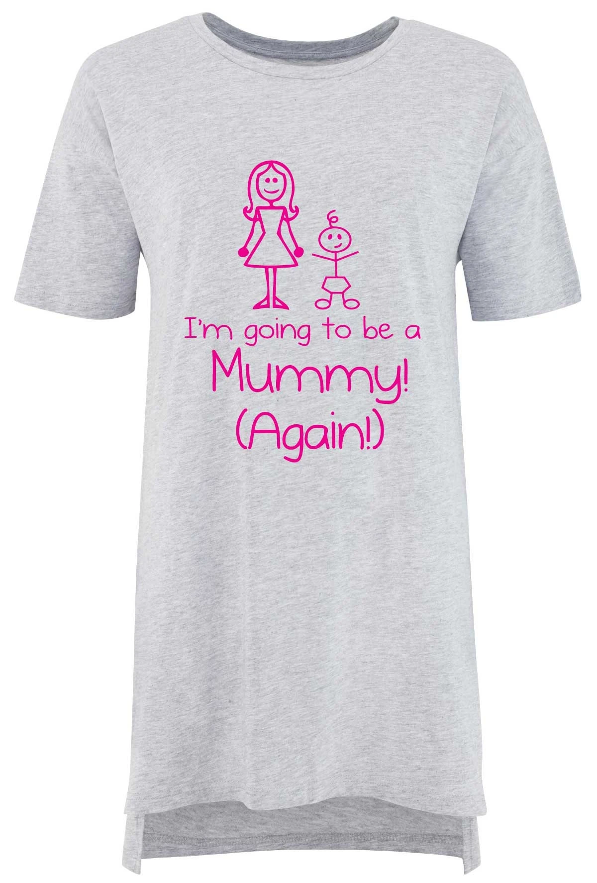 Maternity Nightie I'm Going To Be A Mummy (Again!) Mothers Day Mum Present Birthday Christmas 4 Maternity Nightie I'm Going To Be A Mummy (Again!) Mothers Day Mum Present Birthday Christmas - Image 2