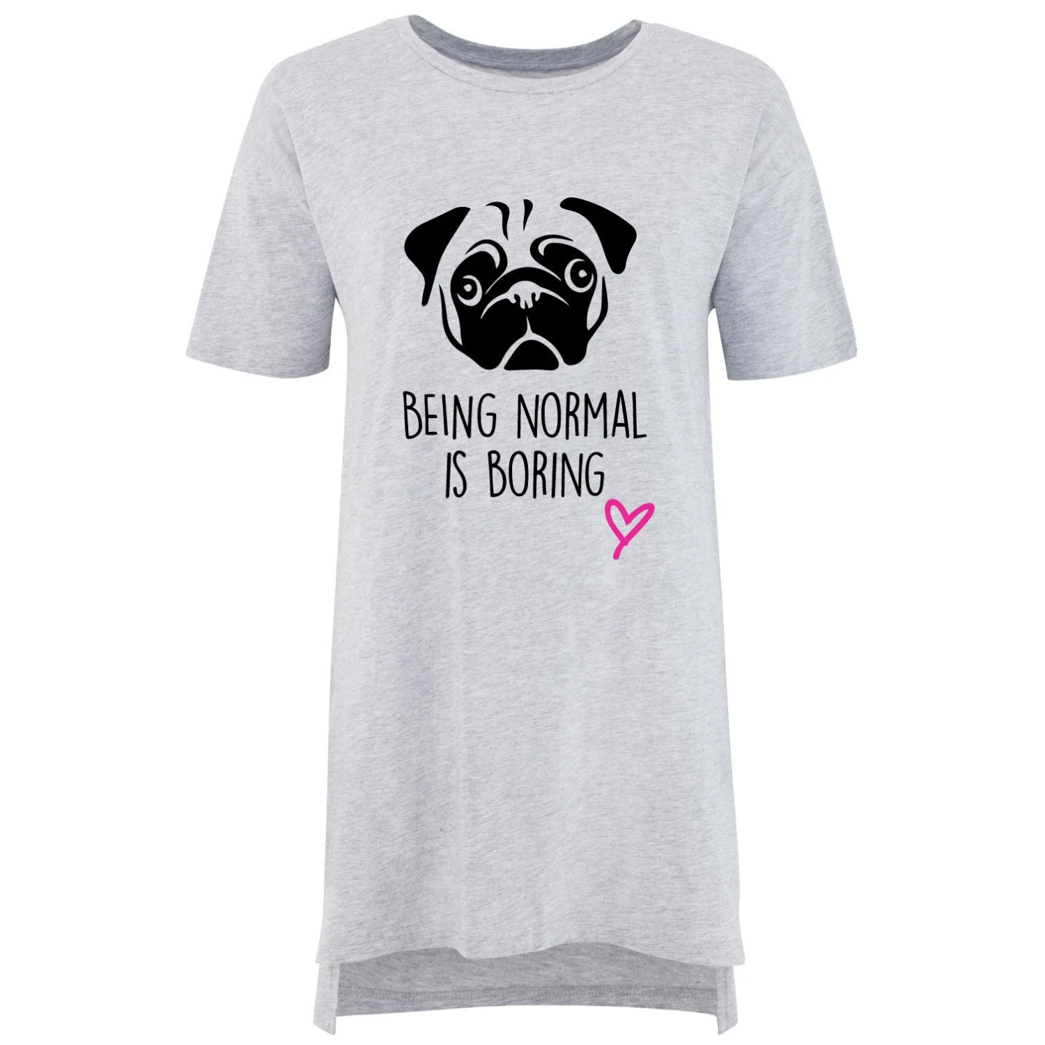 Oversized Pug Nightie Being Normal Is Boring Mothers Day Mum Present Birthday Christmas Pet Present 3 Oversized Pug Nightie Being Normal Is Boring Mothers Day Mum Present Birthday Christmas Pet Present