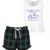 Ladies Personalised Christmas Pyjamas Ho Ho Ho PJ's Pyjamas Tartan Frill Shorts 2 Ladies Personalised Christmas Pyjamas Ho Ho Ho PJ's Pyjamas Tartan Frill Shorts -Jewellery Paradise il fullxfull.2044997601 9w4p