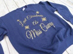 Last Christmas As A Miss Sweatshirt, Personalised Christmas Jumper 20 Last Christmas As A Miss Sweatshirt, Personalised Christmas Jumper -Jewellery Paradise il fullxfull.2065449501 fhau