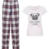 Pug PJ's Being Normal Is Boring Pyjamas Tartan Pajamas Christmas Gift 2 Pug PJ's Being Normal Is Boring Pyjamas Tartan Pajamas Christmas Gift -Jewellery Paradise il fullxfull.2065672478 7fgl