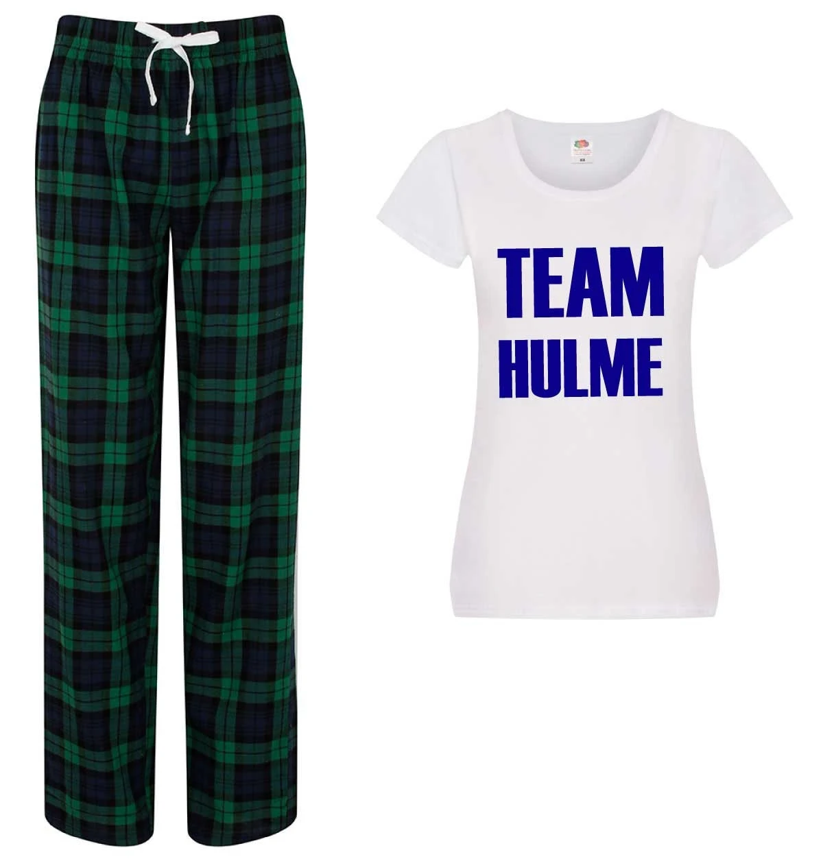 Ladies Personalised Pyjamas Team Pj's Family Pyjamas Trousers Christmas Gift 4 Ladies Personalised Pyjamas Team Pj's Family Pyjamas Trousers Christmas Gift - Image 2