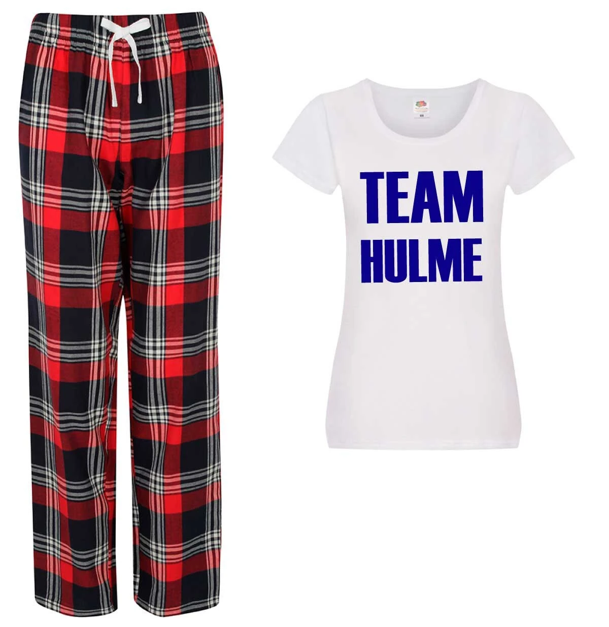 Ladies Personalised Pyjamas Team Pj's Family Pyjamas Trousers Christmas Gift 5 Ladies Personalised Pyjamas Team Pj's Family Pyjamas Trousers Christmas Gift - Image 3