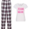 Ladies Personalised Pyjamas Team Pj's Family Pyjamas Trousers Christmas Gift 2 Ladies Personalised Pyjamas Team Pj's Family Pyjamas Trousers Christmas Gift -Jewellery Paradise il fullxfull.2069105405 b10z