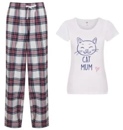 Cat Mum PJ's Pyjamas Tartan Pants Pajamas Mother Day Christmas Gift 7 Cat Mum PJ's Pyjamas Tartan Pants Pajamas Mother Day Christmas Gift -Jewellery Paradise il fullxfull.2071705304 mf1g