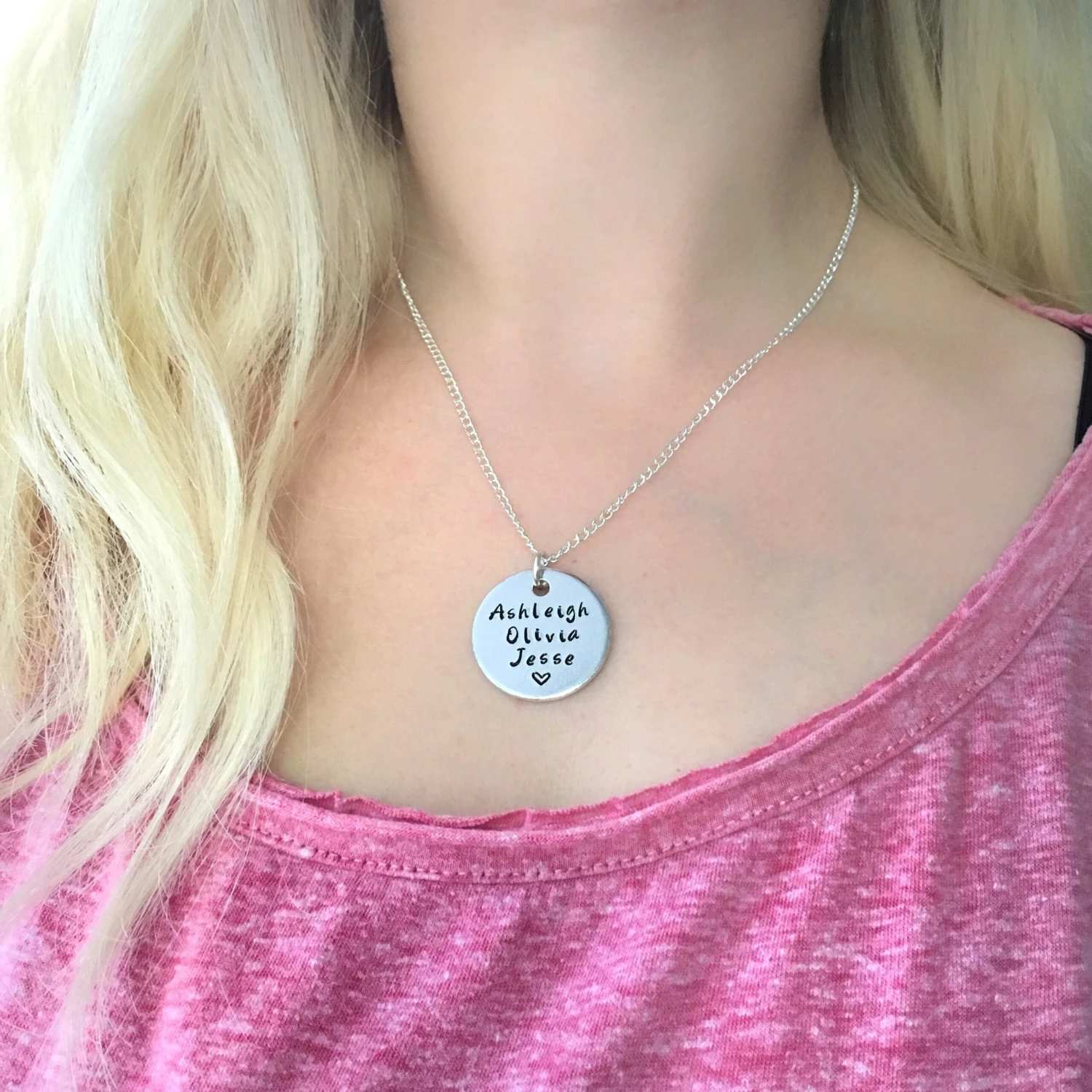 Personalised Name Necklace With Children’s Names, Family Names Necklace, Personalized Necklace, Best Friends, Mum Christmas Gift 4 Personalised Name Necklace With Children’s Names, Family Names Necklace, Personalized Necklace, Best Friends, Mum Christmas Gift - Image 2