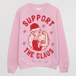 Support The Claus Women's Christmas Jumper 15 Support The Claus Women's Christmas Jumper -Jewellery Paradise il fullxfull.2144915435 mjob