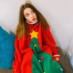 Christmas Jumper - Ugly Christmas Jumper Wearable Blanket- Dressing Gown- House Coat - Changing Robe - Oversized Jumper- Snuggly Robe 14 Christmas Jumper - Ugly Christmas Jumper Wearable Blanket- Dressing Gown- House Coat - Changing Robe - Oversized Jumper- Snuggly Robe -Jewellery Paradise il fullxfull.2149662533 2723