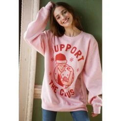 Support The Claus Women's Christmas Jumper 12 Support The Claus Women's Christmas Jumper -Jewellery Paradise il fullxfull.2212041908 hka2