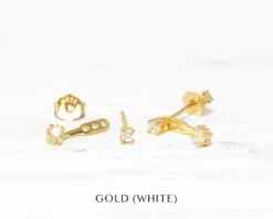 Front Back Earrings Gift Set • Christmas Gift • Gift Ready • Gift For Her • Gift For Mom • Stocking Stuffer • Christmas Jewelry -Jewellery Paradise il fullxfull.2271684386 8t8y