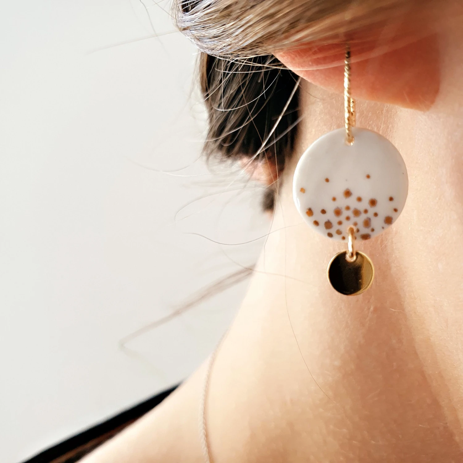 Boho Wedding Earrings - JULIETTE (Christmas Jewel) - La Belle Au Bois 11 Boho Wedding Earrings - JULIETTE (Christmas Jewel) - La Belle Au Bois - Image 9