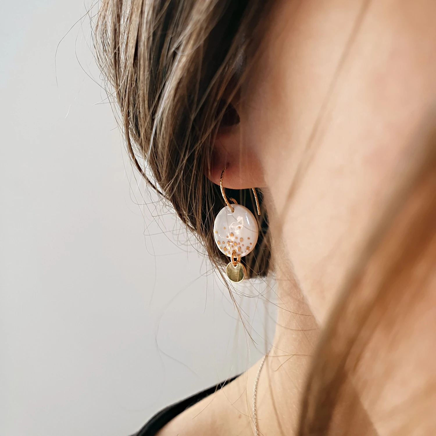 Boho Wedding Earrings - JULIETTE (Christmas Jewel) - La Belle Au Bois 10 Boho Wedding Earrings - JULIETTE (Christmas Jewel) - La Belle Au Bois - Image 8