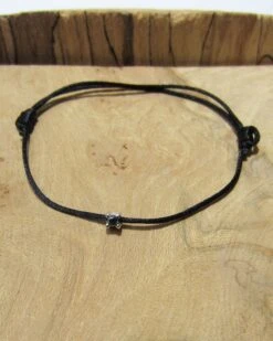 Black Diamond Bracelet, Solitaire Men's Diamond Charm Simple Genuine Diamond, Satin Cord Sterling Silver Christmas Gift For Him Idea Husband 15 Black Diamond Bracelet, Solitaire Men's Diamond Charm Simple Genuine Diamond, Satin Cord Sterling Silver Christmas Gift For Him Idea Husband -Jewellery Paradise il fullxfull.2371753386 5on7