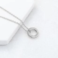 Personalised Ring Necklace - Gift For Her - Daughter Gift - Engraved Necklace - Name Necklace - Valentines Gift - Birthday Gift - Christmas 8 Personalised Ring Necklace - Gift For Her - Daughter Gift - Engraved Necklace - Name Necklace - Valentines Gift - Birthday Gift - Christmas -Jewellery Paradise il fullxfull.2470669354 tv0f