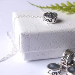 Sterling Silver, Personalised Necklace, Hand Stamped, Best Friends Gifts , Christmas Gift For Friend, Personalised Silver Gift, Best Friends