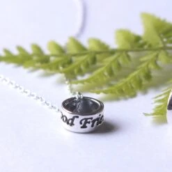 Sterling Silver, Personalised Necklace, Hand Stamped, Best Friends Gifts , Christmas Gift For Friend, Personalised Silver Gift, Best Friends 14 Sterling Silver, Personalised Necklace, Hand Stamped, Best Friends Gifts , Christmas Gift For Friend, Personalised Silver Gift, Best Friends -Jewellery Paradise il fullxfull.2563316943 at05