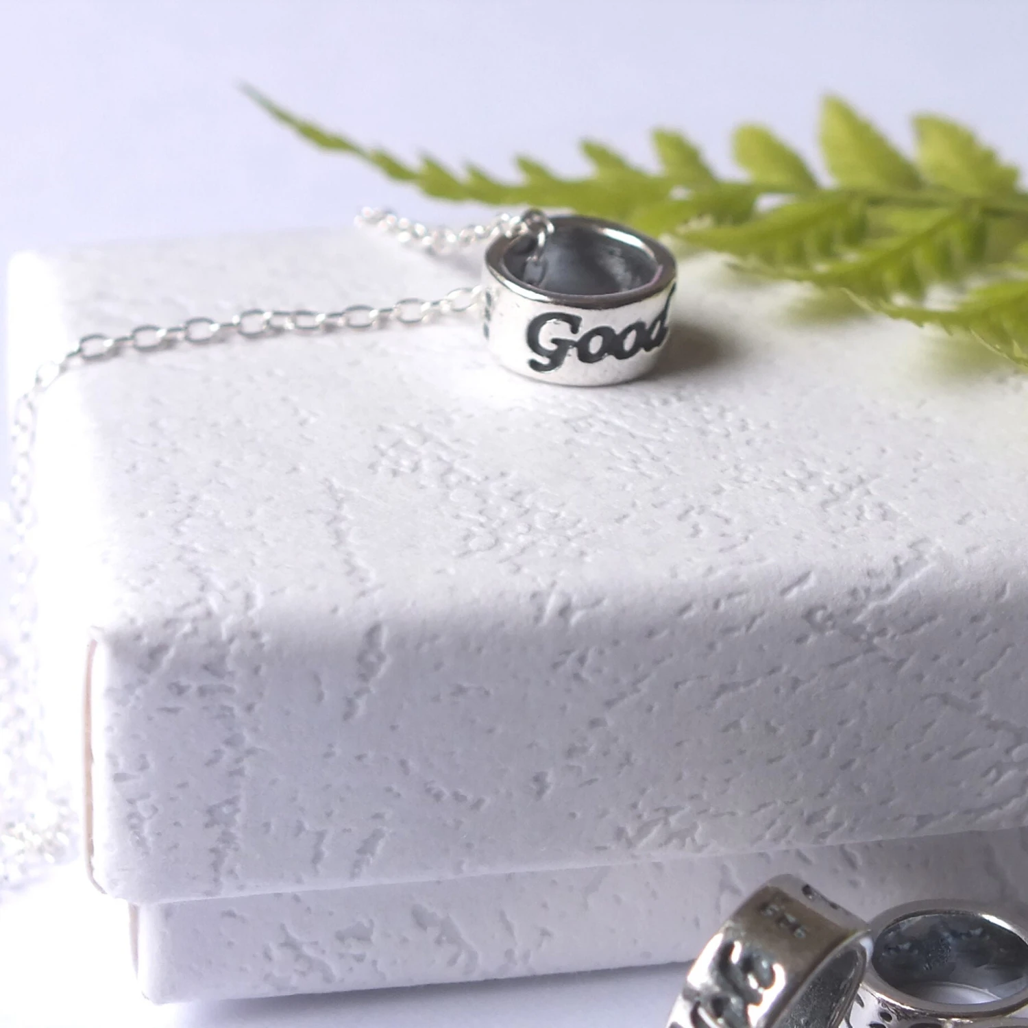 Sterling Silver, Personalised Necklace, Hand Stamped, Best Friends Gifts , Christmas Gift For Friend, Personalised Silver Gift, Best Friends 4 Sterling Silver, Personalised Necklace, Hand Stamped, Best Friends Gifts , Christmas Gift For Friend, Personalised Silver Gift, Best Friends - Image 2