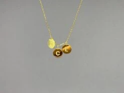 Initial Necklace Kate Middleton, Inspired, Gold Coin Initials, Initial Necklace , Gold Initial Necklace, Christmas Gifts, Birthday Gift -Jewellery Paradise il fullxfull.2564963930 7wwu