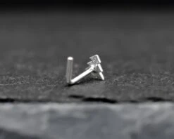 Christmas Tree Hand Cut Sterling Silver Nose Stud. Christmas Gift. Tiny Christmas Nose Stud. Unique Christmas Nose Piercing. L-shape Post. 15 Christmas Tree Hand Cut Sterling Silver Nose Stud. Christmas Gift. Tiny Christmas Nose Stud. Unique Christmas Nose Piercing. L-shape Post. -Jewellery Paradise il fullxfull.2579579976 ewpz