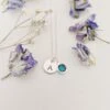 Personalised Birthstone, Initial Necklace, Birthstone Necklace, Silver Necklace, Personalised, Birthday Gift, Gift For Her, Christmas Gift 2 Personalised Birthstone, Initial Necklace, Birthstone Necklace, Silver Necklace, Personalised, Birthday Gift, Gift For Her, Christmas Gift -Jewellery Paradise il fullxfull.2635369350 qo29