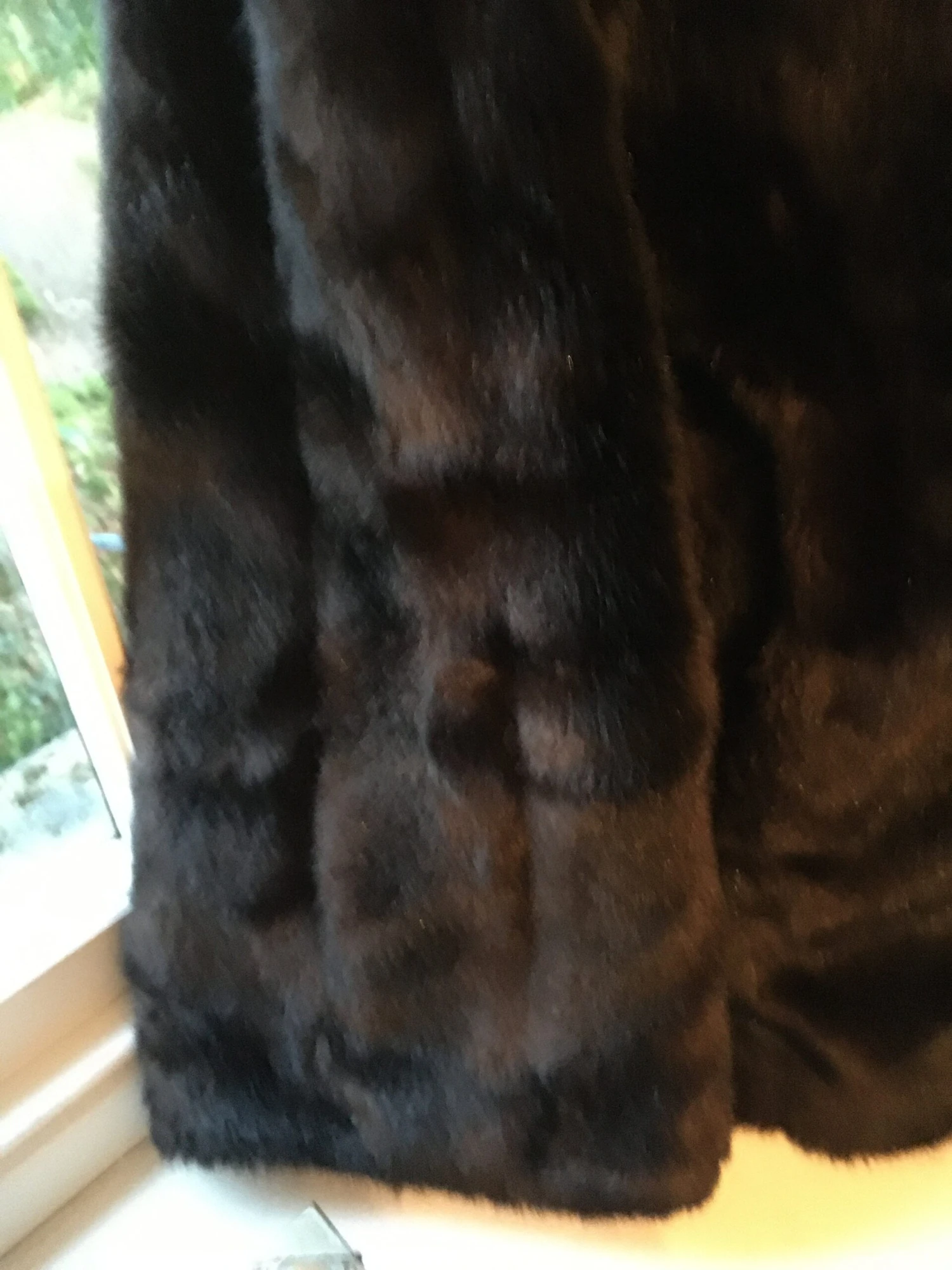 Vintage Mink Faux Fur Jacket With Huge Fur Collar From The 1950's Christmas Present Wedding Party 8 Vintage Mink Faux Fur Jacket With Huge Fur Collar From The 1950's Christmas Present Wedding Party - Image 6